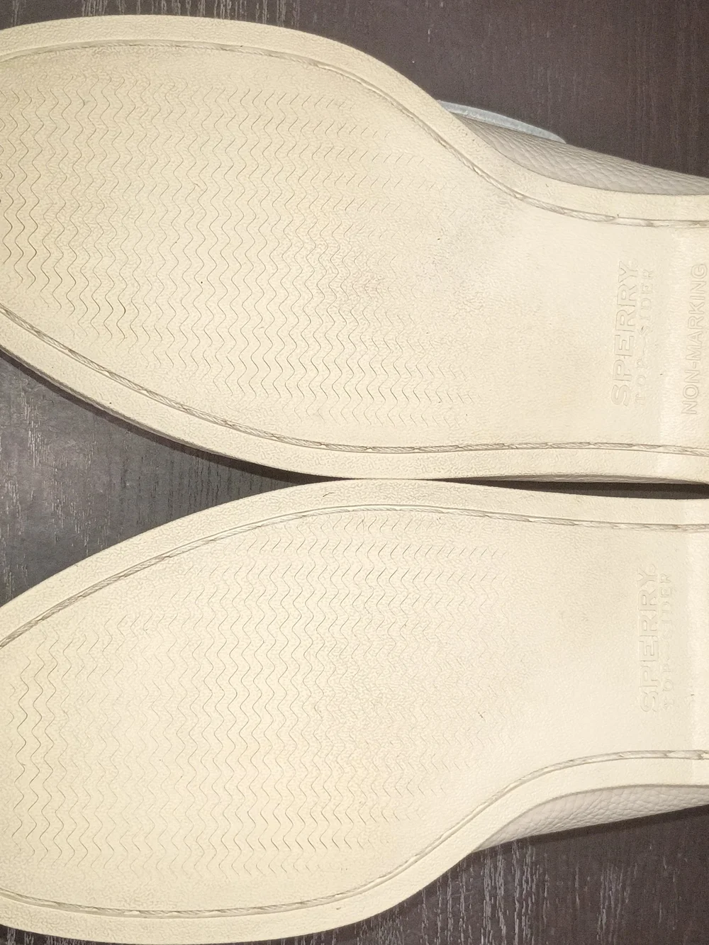 Sperry GOLD CUP Men's 12M Cream Leather Boat Shoes. Like NEW!!!